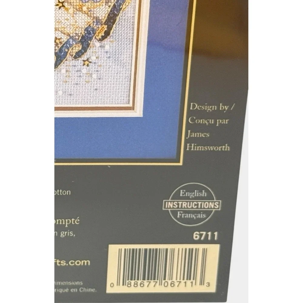 Dimensions Gold Collection Petites Twilight Angel Counted Cross Stitch Kit 6711